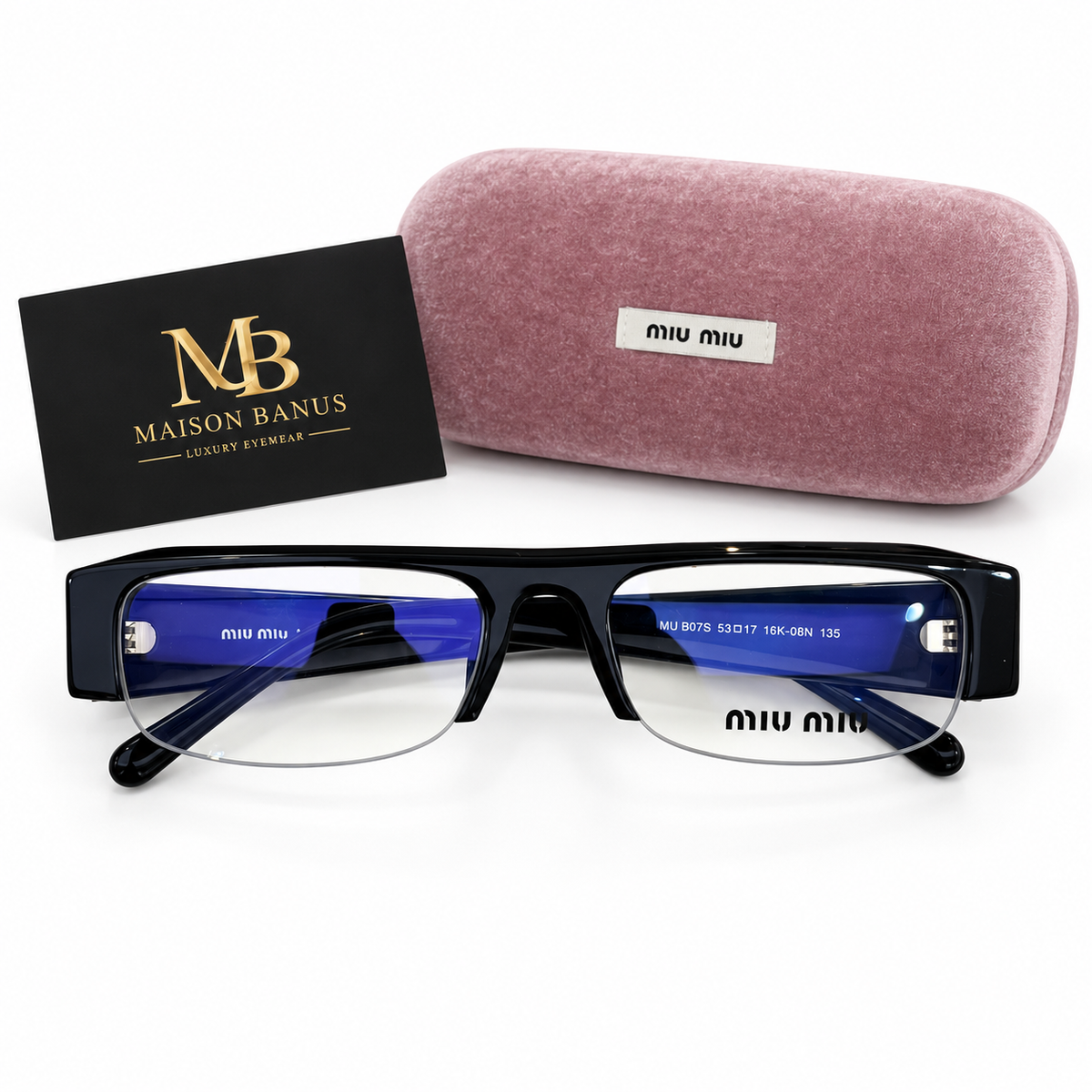 MM09 - Black logo glass