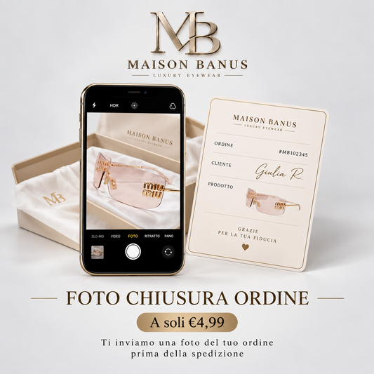 Foto chiusura ordine